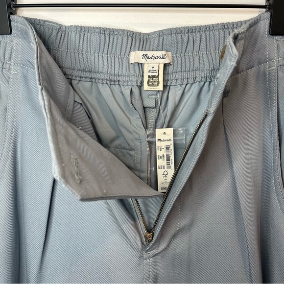 NWT | Womens | Madewell Drapeweave Neale Straight Leg Pants | Size 0 - Picture 9 of 11
